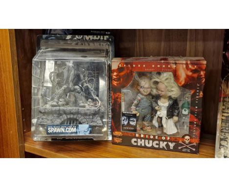 Macfarlane Rob Zombie Figure + Bride of Chucky Horror Set - Movie and Film Interest