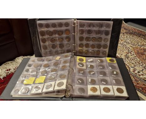 Antique &amp; Vintage Copper Coin Collection inc some Very Good Lustre examples