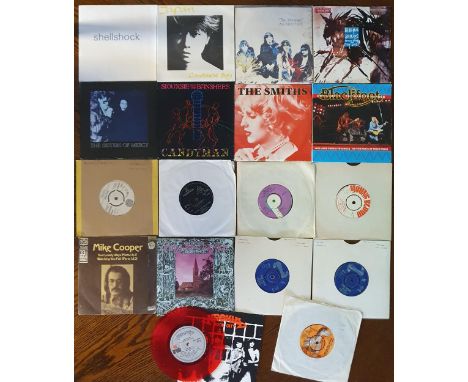 18 Vinyl 7" Singles Indie &amp; Rock Records, incl. The Smiths, the Rolling Stones, New Order, the Who etc