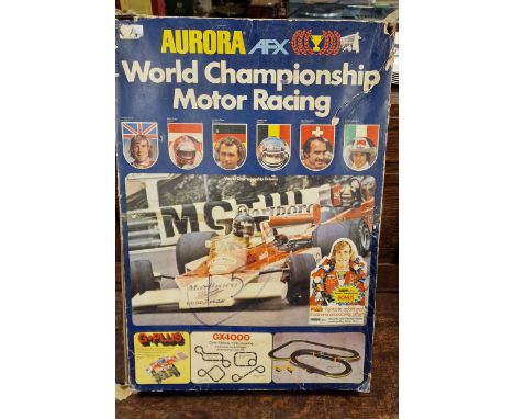 Aurora AFX World Championship Motor Racing Scalextric Style Racing Toy Set