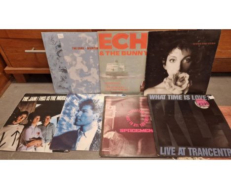 Vinyl LP Record 1980's Indie &amp; Punk set of Seven Albums, inc Spacemen 3, The Cure, Kate Bush etc