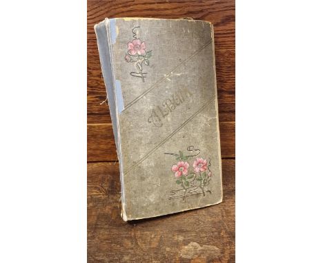 Vintage Postard Folder- includes around 350 cards inc numeroud black and white topographical scenes + Wartime examples too