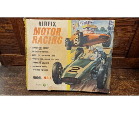 Airfix Motor Racing Vintage Motor Racing or Scalextric Style Game Set