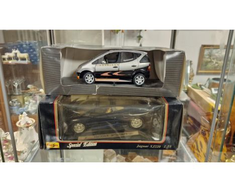 Maisto Special Edition Jaguar XJ220 + a Mercedes Hakkinen, Mika Hakkinen Car