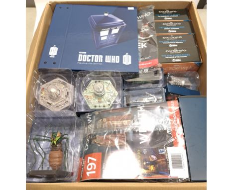 Quantity of BBC Doctor Who Figure Collection Includes The Time Lord Series Boxes, The Dalek Prime Minster, The First Doctor's