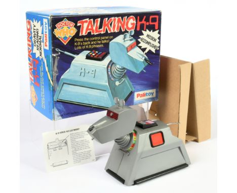 Palitoy Doctor Who vintage Talking K-9, Excellent complete (untested), within Good Plus opened packaging, includes insert and