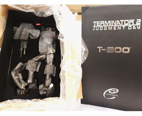 Cinemaquette Terminator 2 Judgement Day T-800 1:3 Scale Statue. Mint within Near Mint Packaging.