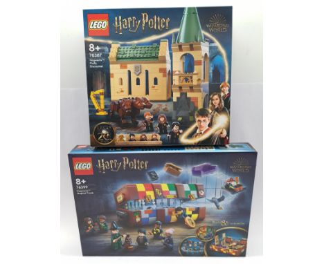 Lego Harry Potter Sets X2 Includes Hogwarts Fluffy Encounters #76387 &amp; Hogwarts Magical Trunk #76399. Both within Near Mi