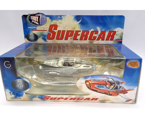 Product Enterprise Gerry Anderson large scale "Supercar" - grey/white - Mint in Excellent window box.