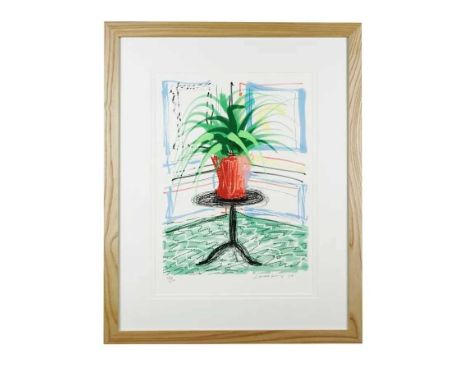 David Hockney (British 1937-), 'Untitled. 468', 2010, iPad Drawing printed in colours on cotton-fibre archival paper, signed 