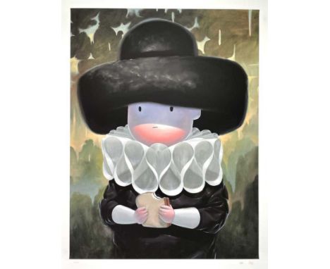 Giorgiko (Collaboration), 'Jester On Lunch Break', 2022, archival pigment print on wove paper, signed and numbered from an ed