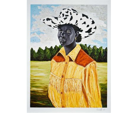 Otis Kwame Quaicoe (Ghanaian 1988-), 'Rancher', 2021, Archival pigment print on cotton paper, signed and numbered from an edi