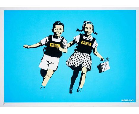 Banksy (British 1974-), 'Jack & Jill', 2005, screenprint in colours on wove paper, signed, dated, and numbered from an editio