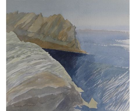 BUSBY, JOHN (1928-2015) British (AR), Landscape/Seascape, watercolour, signed and dated 85. 22 cm x 25 cm.