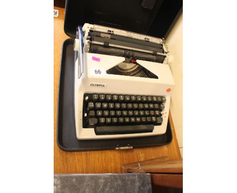 Vintage Olympia Typewriter 