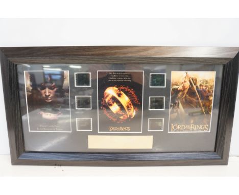 Lord of the rings limited edition film cell 