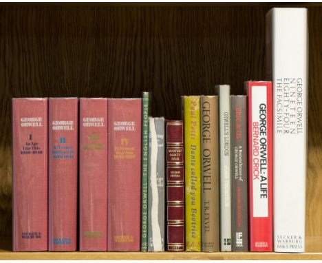 Orwell (George) - Nineteen Eighty-Four,  modern crimson morocco, gilt, by Bayntun-Rivière, spine gilt, g.e., with original gr