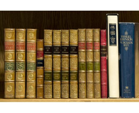 Johnson (Samuel) - The Lives of the English Poets, 4 vol.,   first edition  ,   some staining to lower margins, Dublin,   177