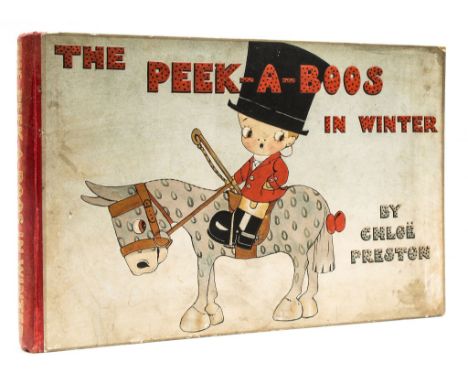 Preston (Chloe) - The Peek-A-Boos in Winter, 18 colour plates, foxing and spotting, ink inscription endpaper, original pictor