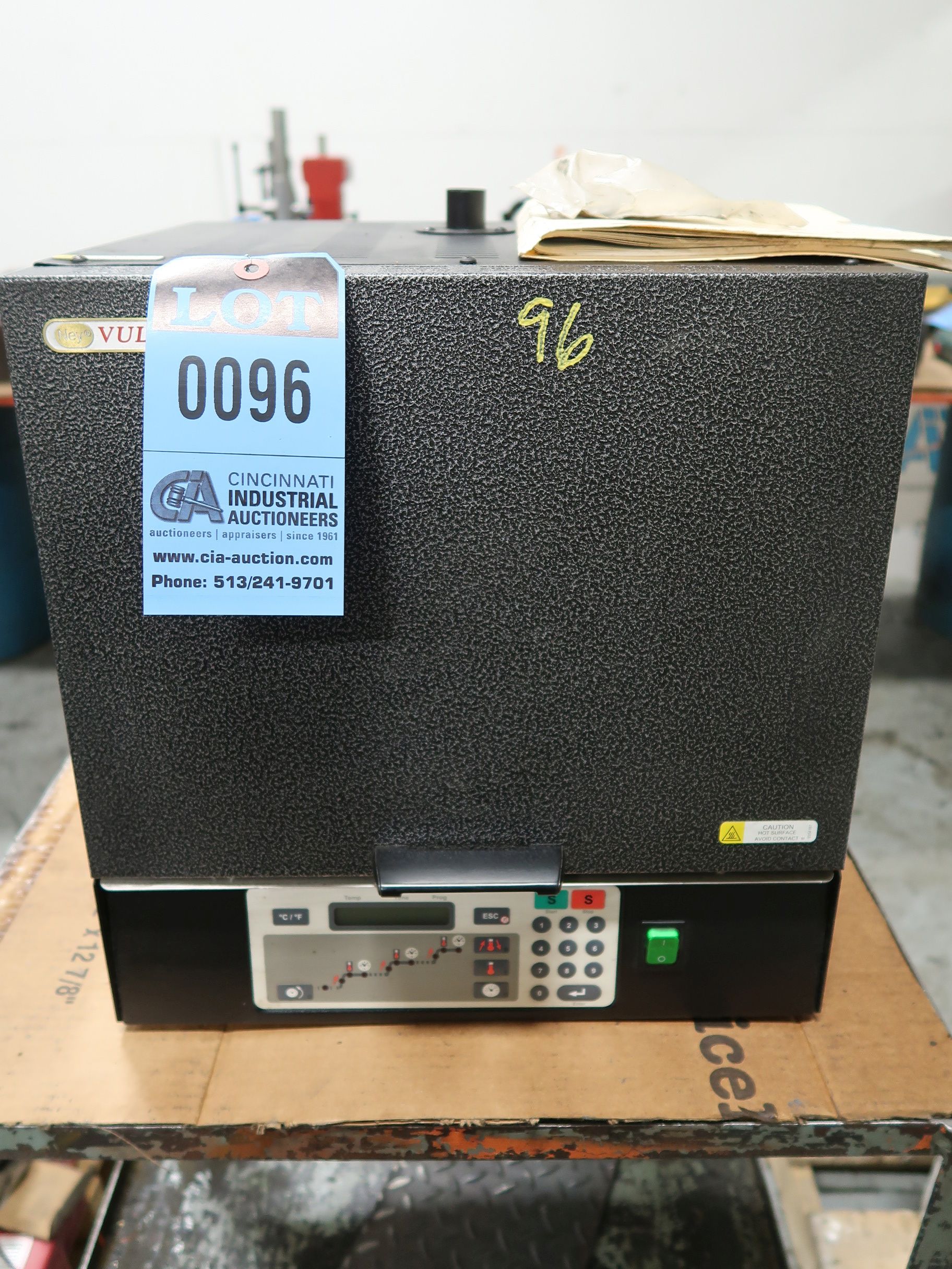 NEY MODEL VULCAN 3550 PROGRAMMABLE FURNACE; S/N DKW1137111V, 122212 DEGREE