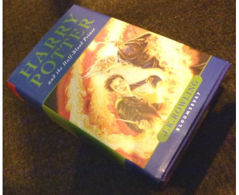 First edition Harry Potter and The Half Blood Prince, ISBN 0 7475 8108 8