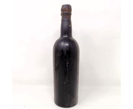 A bottle of 1955 vintage port, Croft  Provenance: From a West Country House, stored in a temperature and humidity controlled 