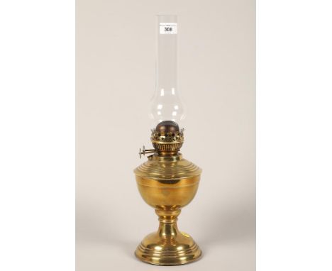 Brass oil lamp 