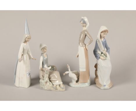 Four Lladro figures (4) 