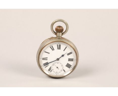 Goliath pocket watch Condition report See additional photos, does not tick . no 56188. various slight dents on case. does cli