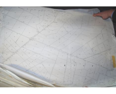 A collection of large Ordnance Survey Maps largely from the Somerset and Dorset regions to include; Somerset, Taunton, Yeovil