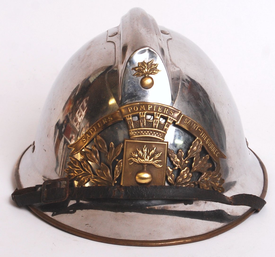 A vintage early to mid 20th century French Fire Service / Fireman’s
