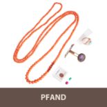 PFANDAUKTION - 1 Ring mit Türkis 9K,