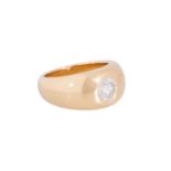 Sollitärring mit Brillant von 1,17 ct,