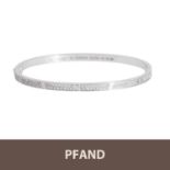 PFANDAUKTION - CARTIER Love Bracelet, 18K WG, Diamanten,