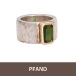 PFANDAUKTION - Ring Silber, Fassung 14K,
