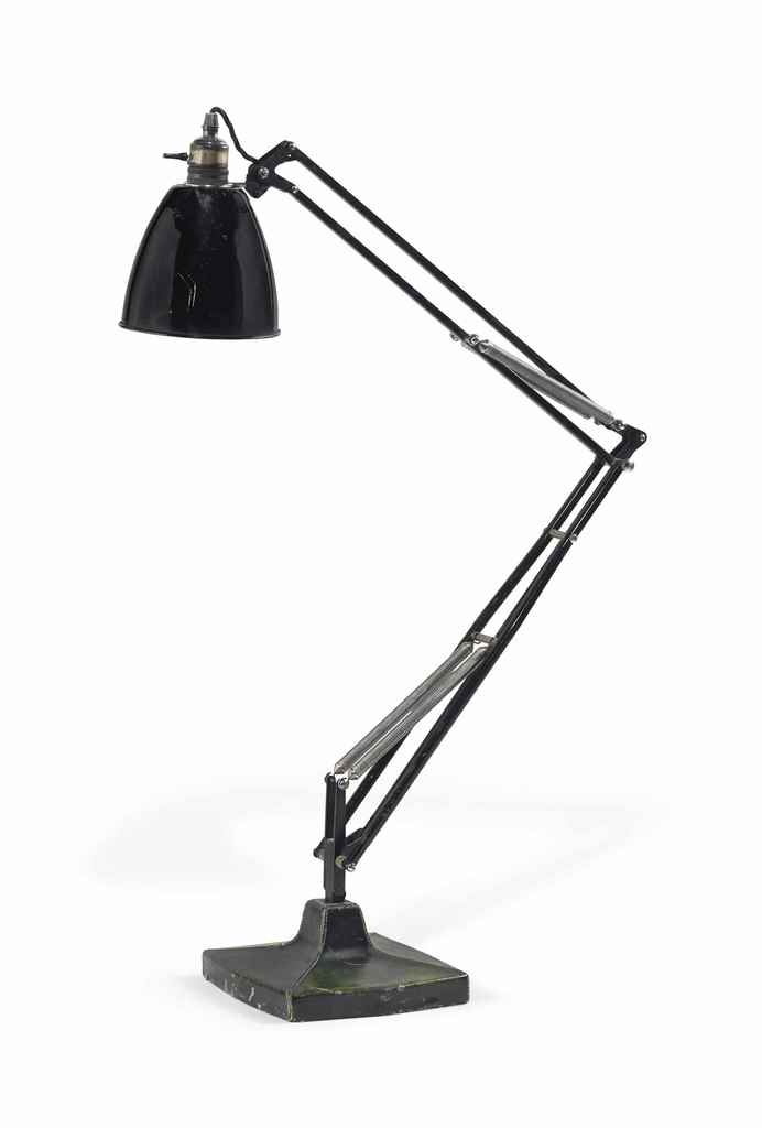 AN HERMES ANGLEPOISE DESK LAMP CIRCA Anglepoise Desk Lamp circa 1940 chromed