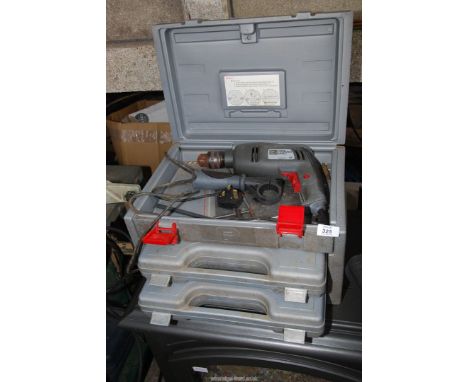 A "Tool Station" with hammer drill, bits, etc.