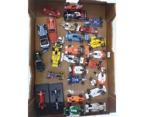 A box of assorted die-cast models including Precision Miniatures, H.A. Scale Models, Western Models etc.