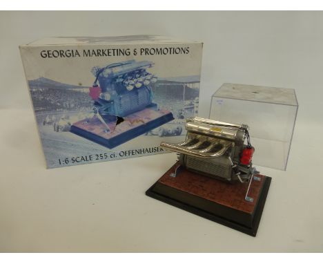 A GMP Offenhauser 1/6 scale engine NO. 736.