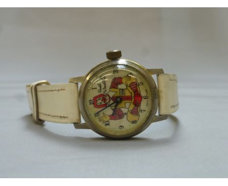 A Ronald McDonald watch - these were only given to McDonald franchisees and this was a gift from Herb Lotman U.S.A., first ha