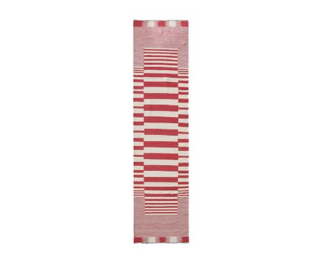A Bauhaus inspired runner, of recent manufacture, 410 x 79.5cm