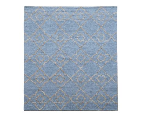 A contemporary geometric style carpet, of recent manufacture, 303 x 246cm