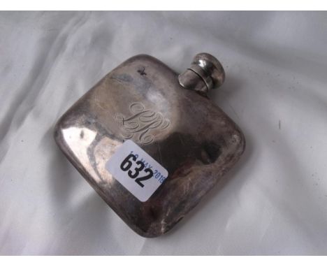  Hip flask 4in wide Chester 90g      