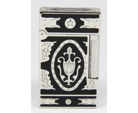 An unusual enamelled DuPont lighter