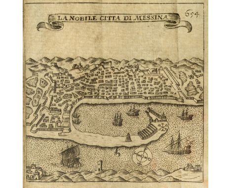 Italy.- Scotus (Franciscus) Itinerario, overo Nova Descrittione de' Viaggi Principali d'Italia, 3 parts in 1 vol., titles wit