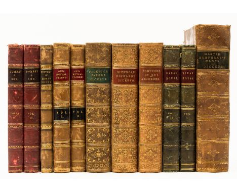 NO RESERVE Dickens (Charles) The Life and Adventures of Nicholas Nickleby, engraved portrait frontispiece and 39 etched plate