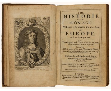 NO RESERVE Parival (Jean Nicolas de) The Historie of His Iron Age, second edition, engraved portrait frontispiece and 10 plat