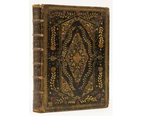 NO RESERVE Binding.- Bible, English. The Holy Bible. Containing the Old Testament and the New, 2 parts in 1 vol., engraved ar