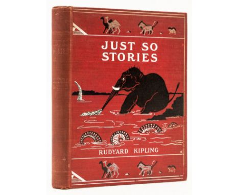 NO RESERVE Kipling (Rudyard) Just So Stories, first edition, plates and illustrations by the author, light browning to endpap