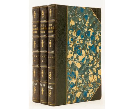 NO RESERVE Marlowe (Christopher) The Works, 3 vol., half-titles, wreath device on titles, lacking and end of vol.3 (as often)